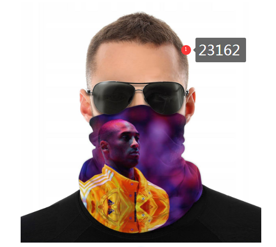 NBA 2021 Los Angeles Lakers #24 kobe bryant 23162 Dust mask with filter->nba dust mask->Sports Accessory